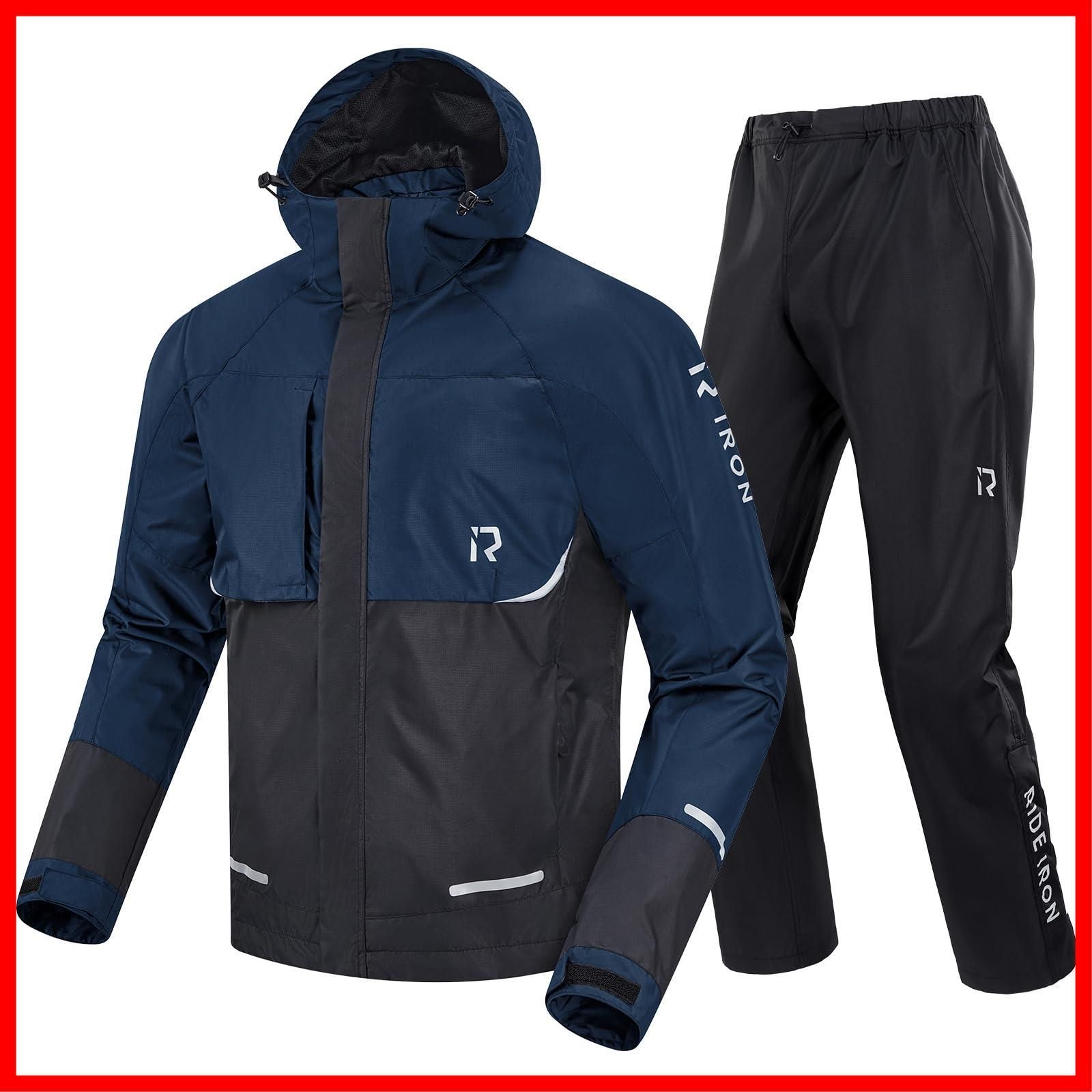 【即日発送】透湿 登山 防水 ゴルフ 上下セット 収納袋付き レインウェア 梅雨 バイク 通勤 メンズ 通学 カッパ 雨合羽 自転車 雨具 レインコート