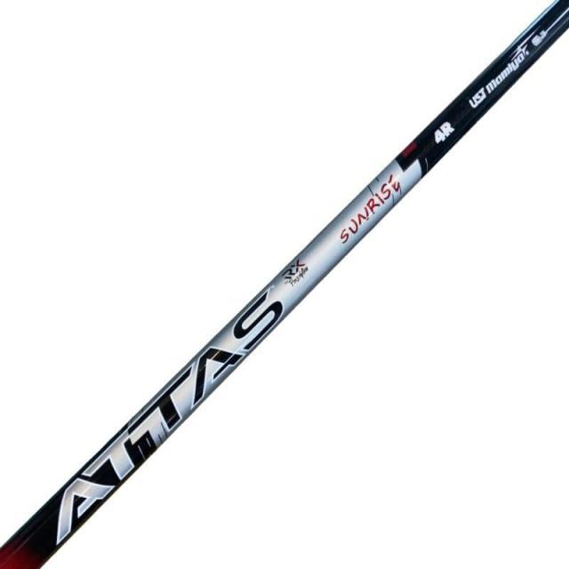 【中古】 キャロウェイスリーブ付き(BIG BERTHA14系) マミヤドライバー用 シャフト ATTAS RX SUNRISE RED 4 (フレックスR)Bランク ゴルフクラブ