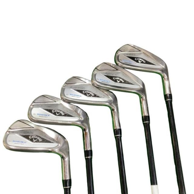 【中古】 キャロウェイ PARADYM Ai SMOKE MAX FAST 5S アイアンセット IR TENSEI 40 for CW(Ai SMOKE IR) (フレックスR) メンズ 男性用 右利き 右用 Cランク ゴルフクラブ