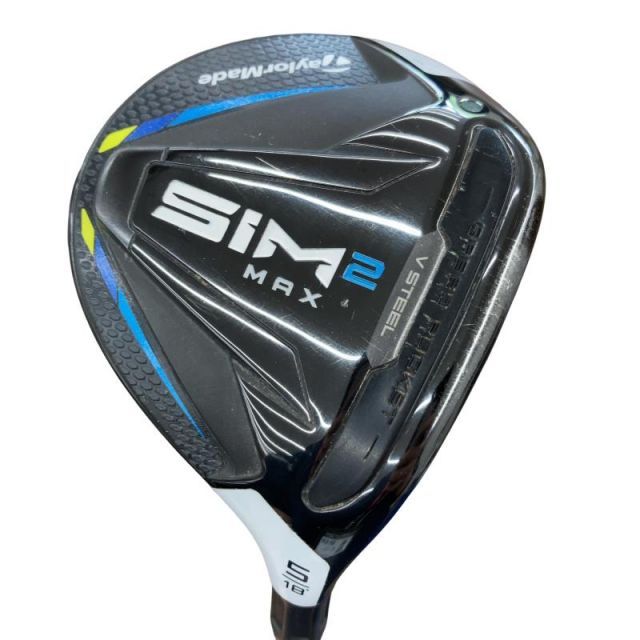 【中古】 テーラーメイド SIM2 MAX 5W フェアウェイウッド FW TENSEI BLUE TM50(SIM2 FW) (フレックスS) メンズ 男性用 右利き 右用 Cランク ゴルフクラブ 18,827円