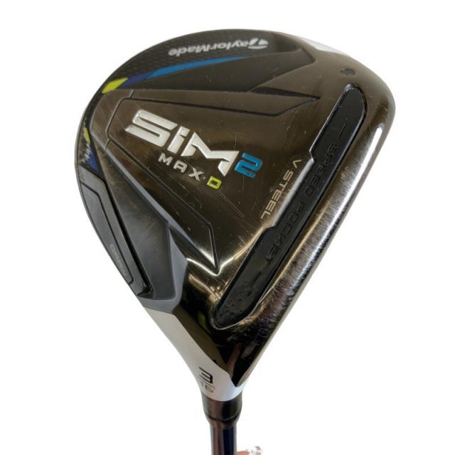 【中古】 テーラーメイド SIM2 MAX-D 3W フェアウェイウッド FW TENSEI BLUE TM50(SIM2 FW) (フレックスS) メンズ 男性用 右利き 右用 Dランク ゴルフクラブ