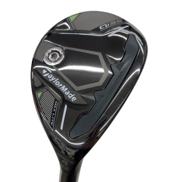 【中古】 テーラーメイド Qi35 MAX LITE U4 ユーティリティ UT AIR SPEEDER TM(Qi35 UT) (フレックスSR) メンズ 男性用 右利き 右用 Cランク ゴルフクラブ