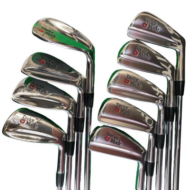 【中古】 テーラーメイド TOUR PREFERRED(2008) 10S アイアンセット IR Dynamic Gold (フレックスS) メンズ 男性用 右利き 右用 Cランク ゴルフクラブ
