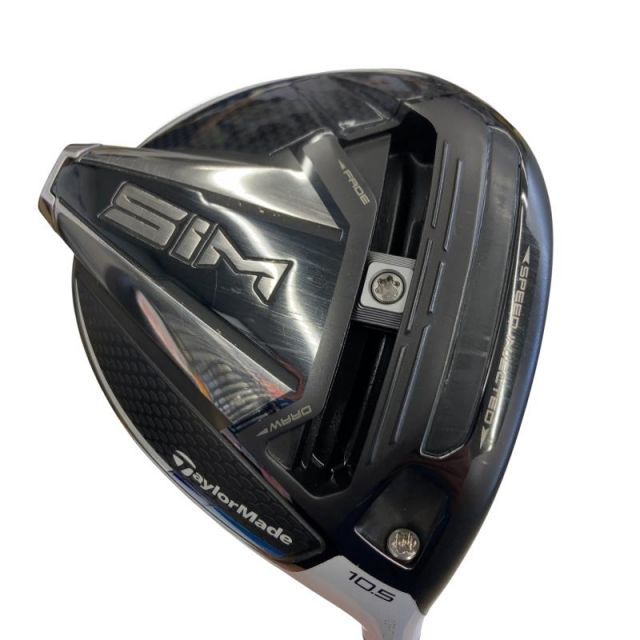 【中古】 テーラーメイド SIM 10.5° ドライバー DR リシャフト (フレックスその他) メンズ 男性用 右利き 右用 Cランク ゴルフクラブ