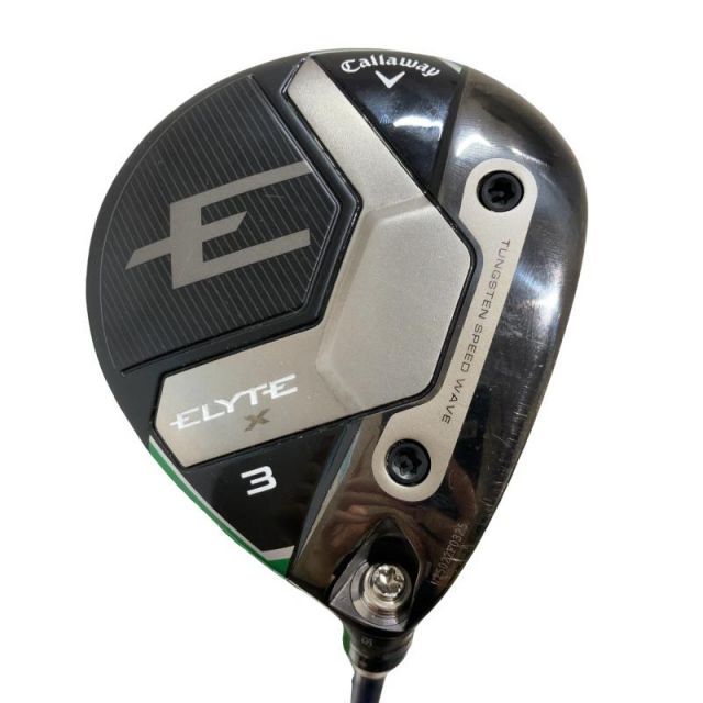 【中古】 キャロウェイ ELYTE X 3W フェアウェイウッド FW リシャフト (フレックスその他) メンズ 男性用 右利き 右用 Cランク ゴルフクラブ