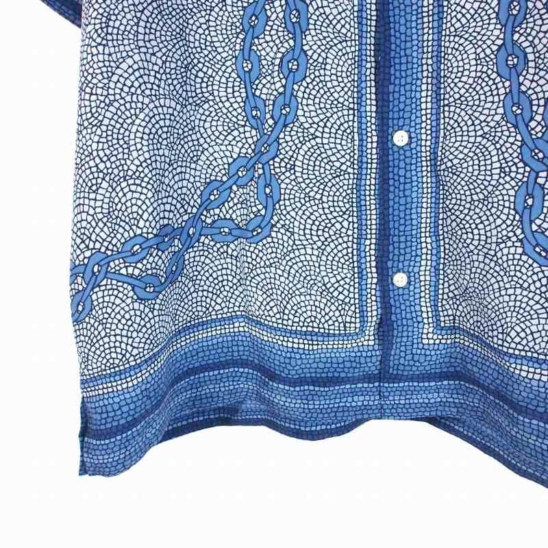 シュプリーム SUPREME 20SS Mosaic Silk S/S Shirt モザイク シルク