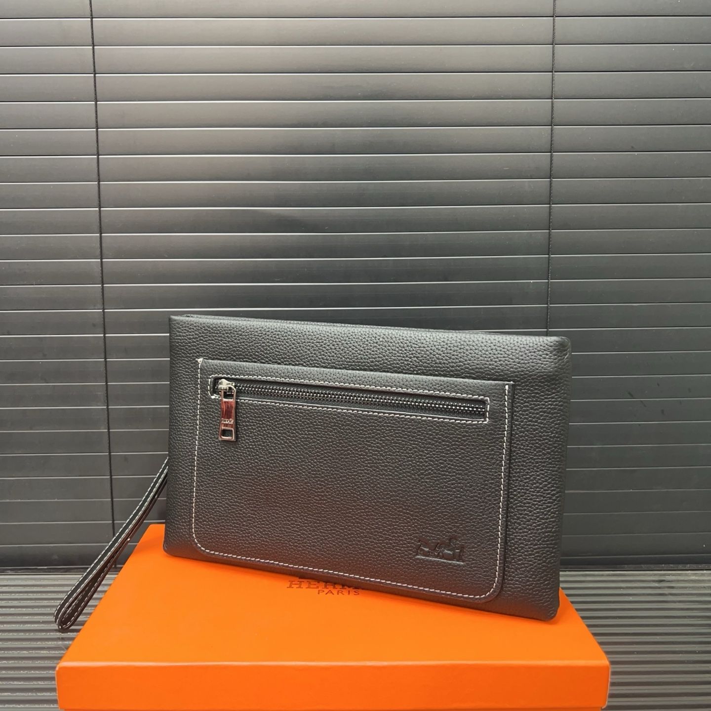 [本日特価] エルメス メンズ レザー ハンドバッグ & カードケース マルチファンクション ギフトボックス付き [本日特価|新品未使用品]