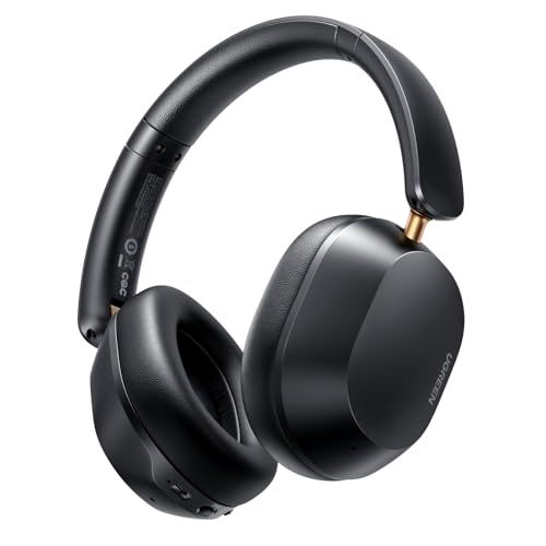 UGREEN HiTune Max5c ヘッドホン Bluetooth ワイヤレスヘッドホン ウルトラノイズキャンセリング 【LDAC ハイレゾ音質】 Bluetooth5.4 有線/無線 最長75時間音楽再生 マルチポイント対応 外音取り込 a3d2caf7