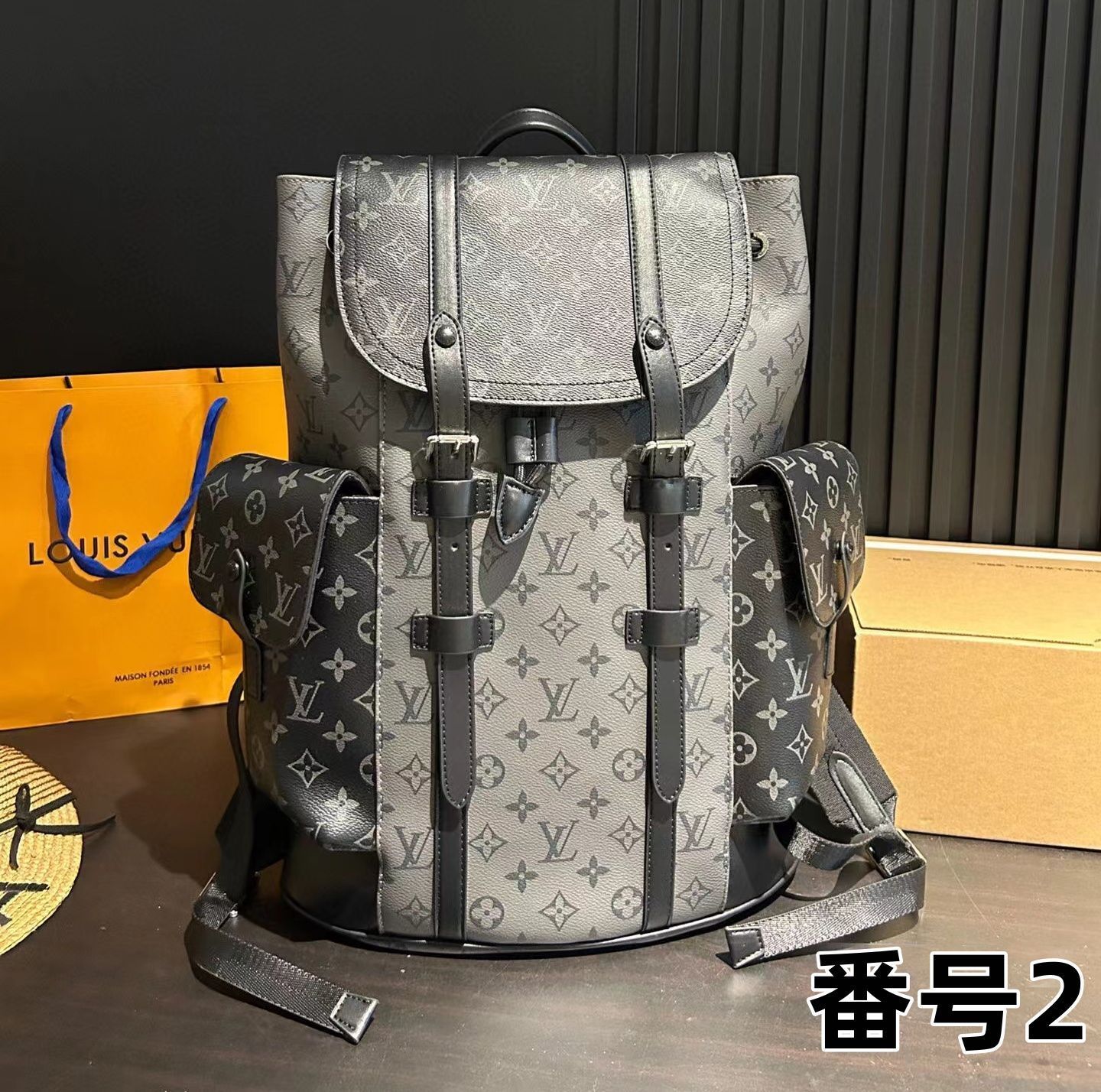 ☆送料無料LOUIS VUITTON ルイヴィトン バックパック リュックサックgdd