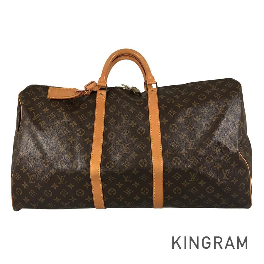 ルイ・ヴィトン LOUIS VUITTON モノグラム キーポル 60 M41422 PVC ボストンバッグ te【中古】