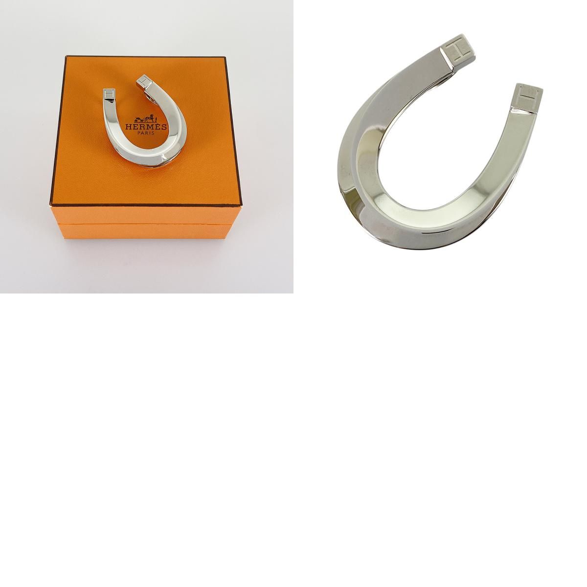 エルメス HERMES ホースシュー メタル マネークリップ st【中古