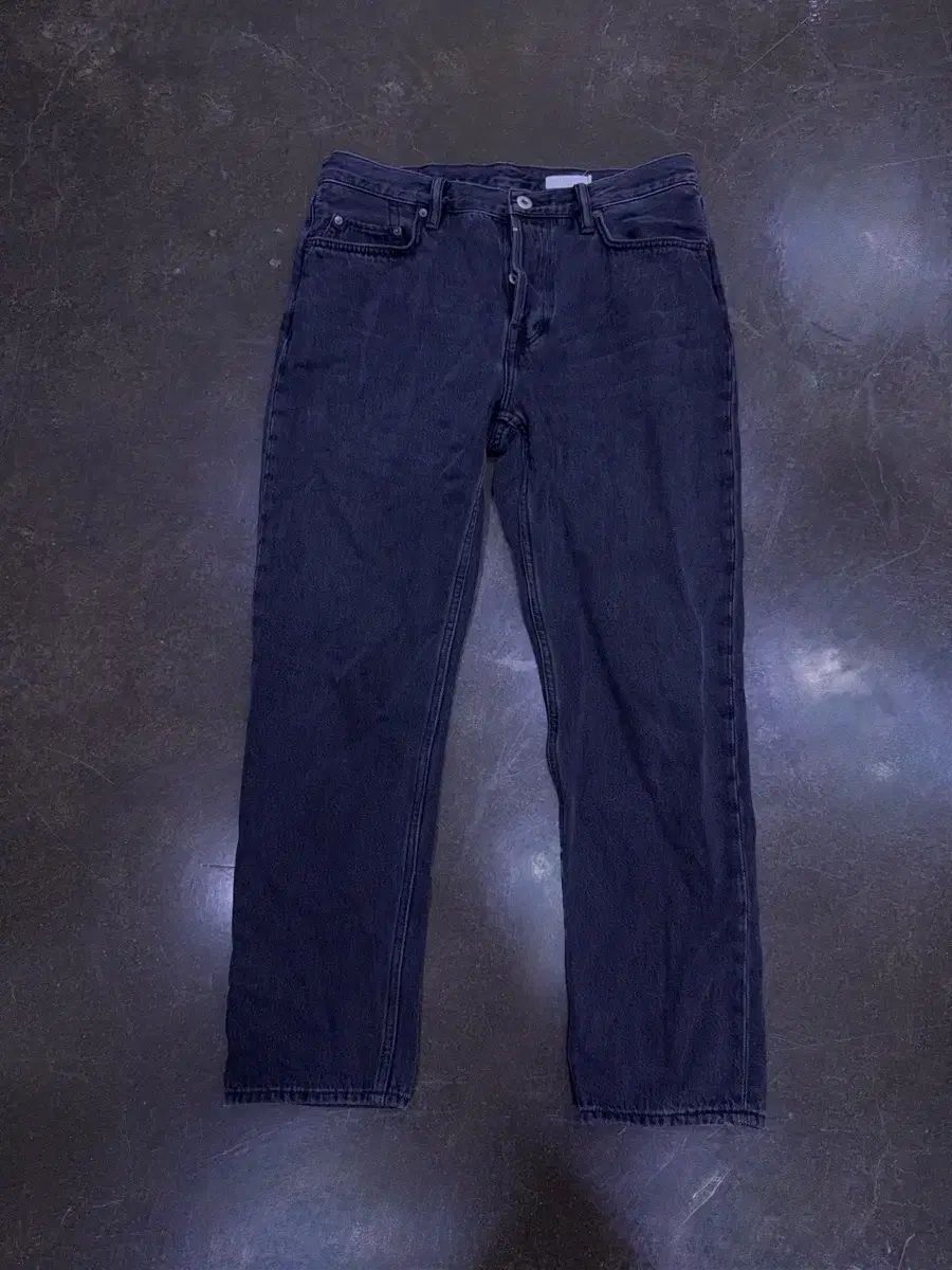 オールセインツ ALLSAINTS テーパードフィット ウォッシュ DARK GRAY ウォッシュ デニムパンツ 31