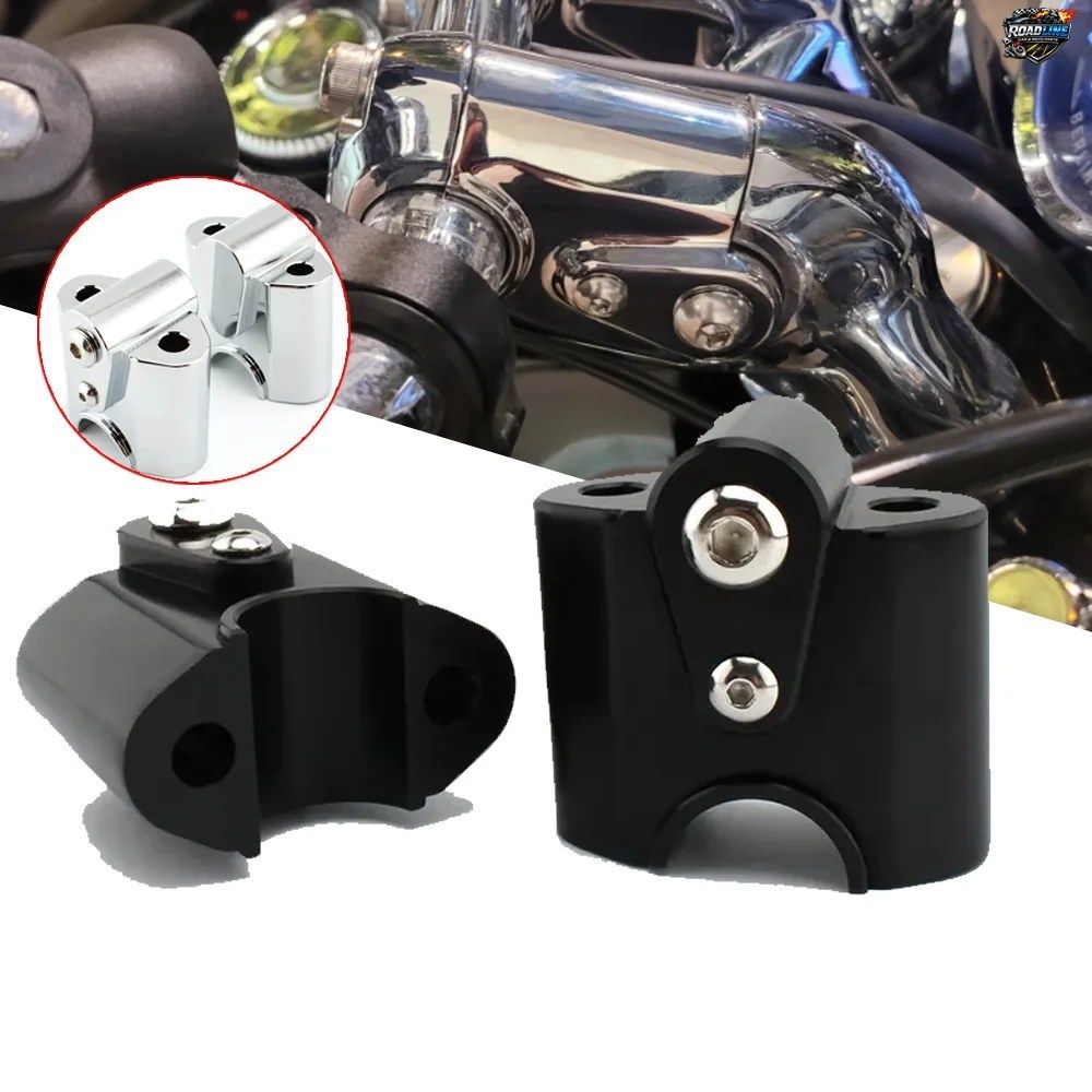 BMW R18 100 R 18 CLASSIC 2020 2022 2023 2024 用 オートバイハンドルバーライザー ハンドルバーマウントリフトクランプアダプター