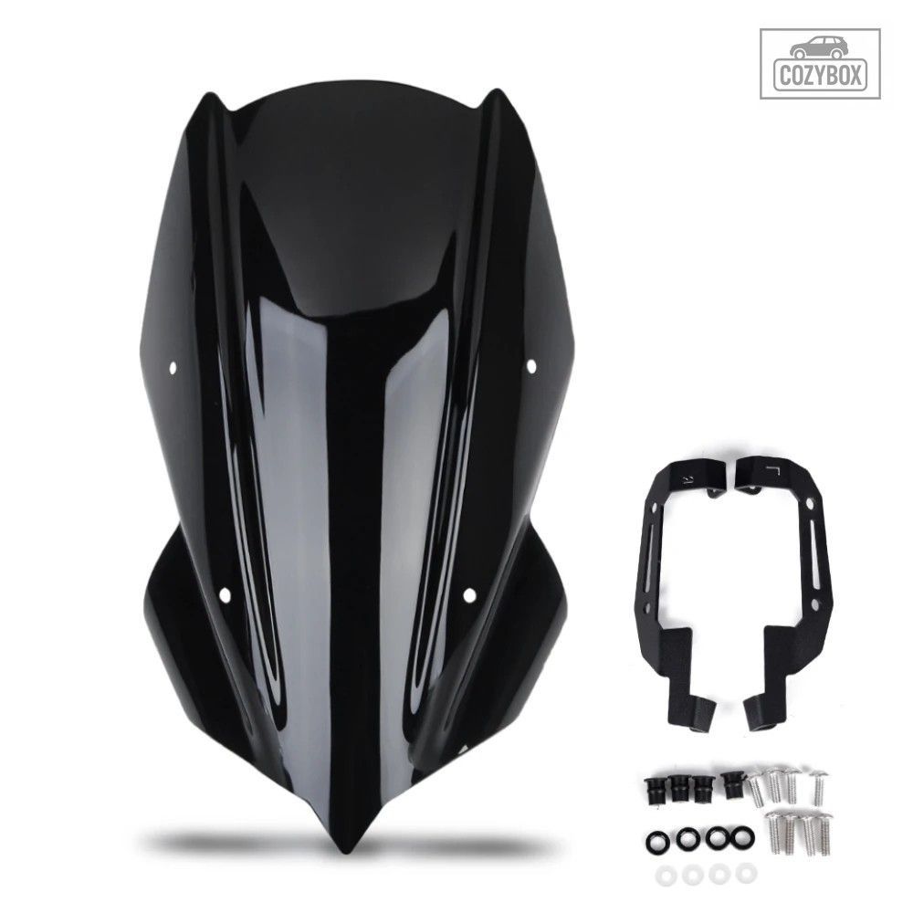 Kawasaki Z250 Z400 2019-2021 オートバイ アクセサ リーフロントガラスフロントガラ