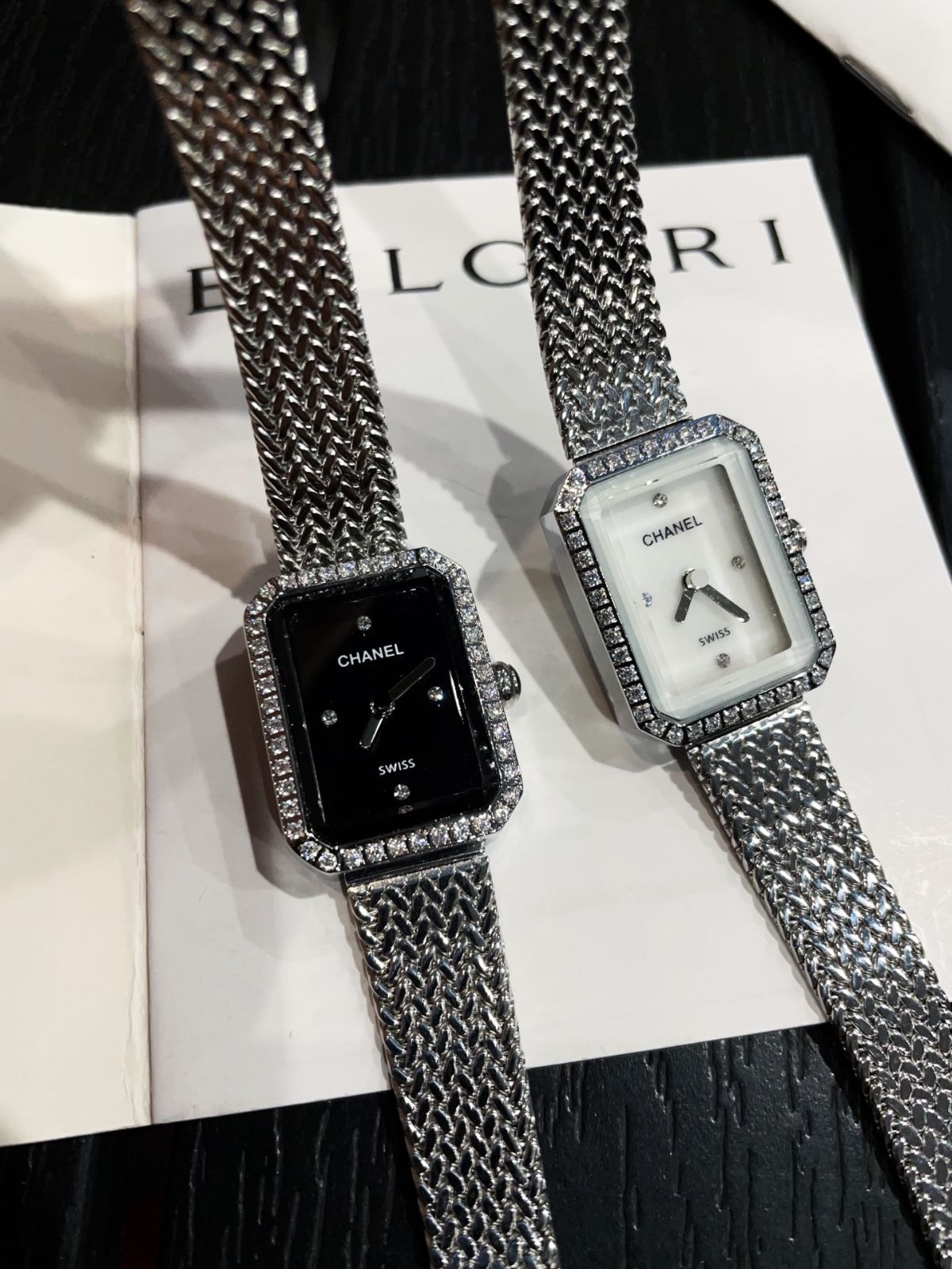 CHANEL シャネル プレミエール レディース腕時計｜ホワイトマザーオブパール×ダイヤモンド｜実物撮影新品未使用-WTO輸入5