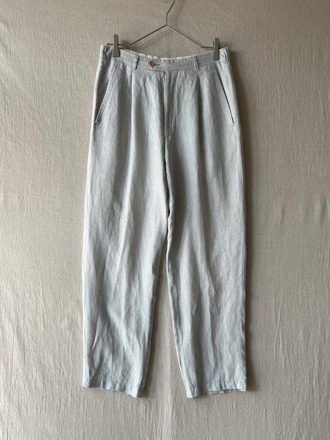 人気セール，大人気】 【リネン】 80s 90s Euro vintage スラックス