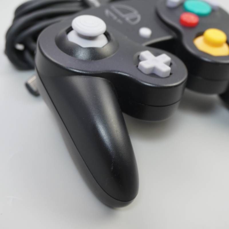 m726】Nintendo ゲームキューブ コントローラー スマブラ ブラック
