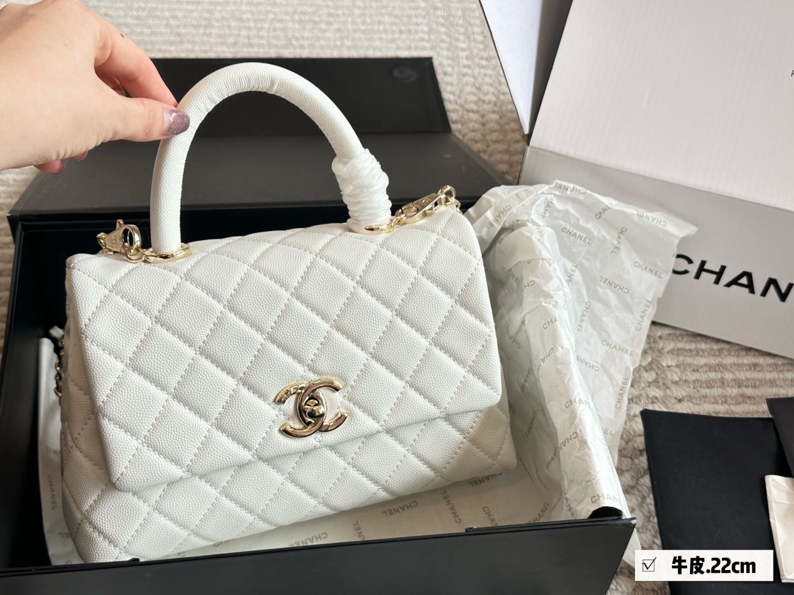 【今日特価】Chanel Coco Handle シャネル ココ ハンドル