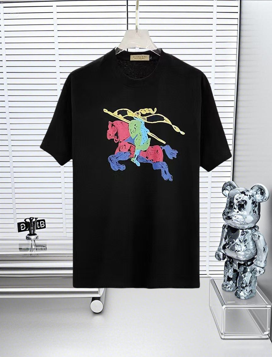 【今日特価】BURBERRY バーバリー 25SS プレミアムロゴプリント T シャツ