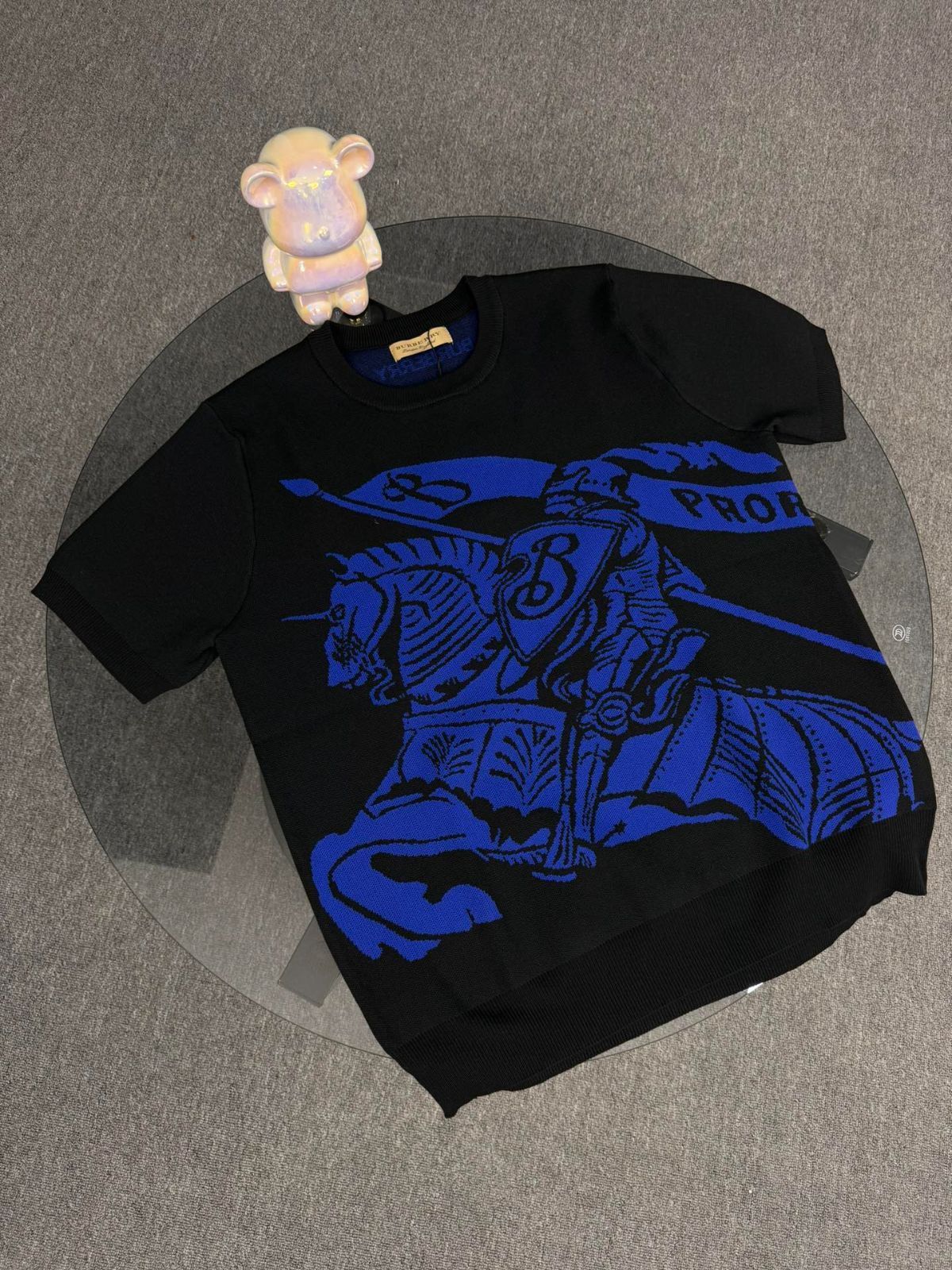 【今日特価】Burberry 25SS ブルーホース ニット T シャツ