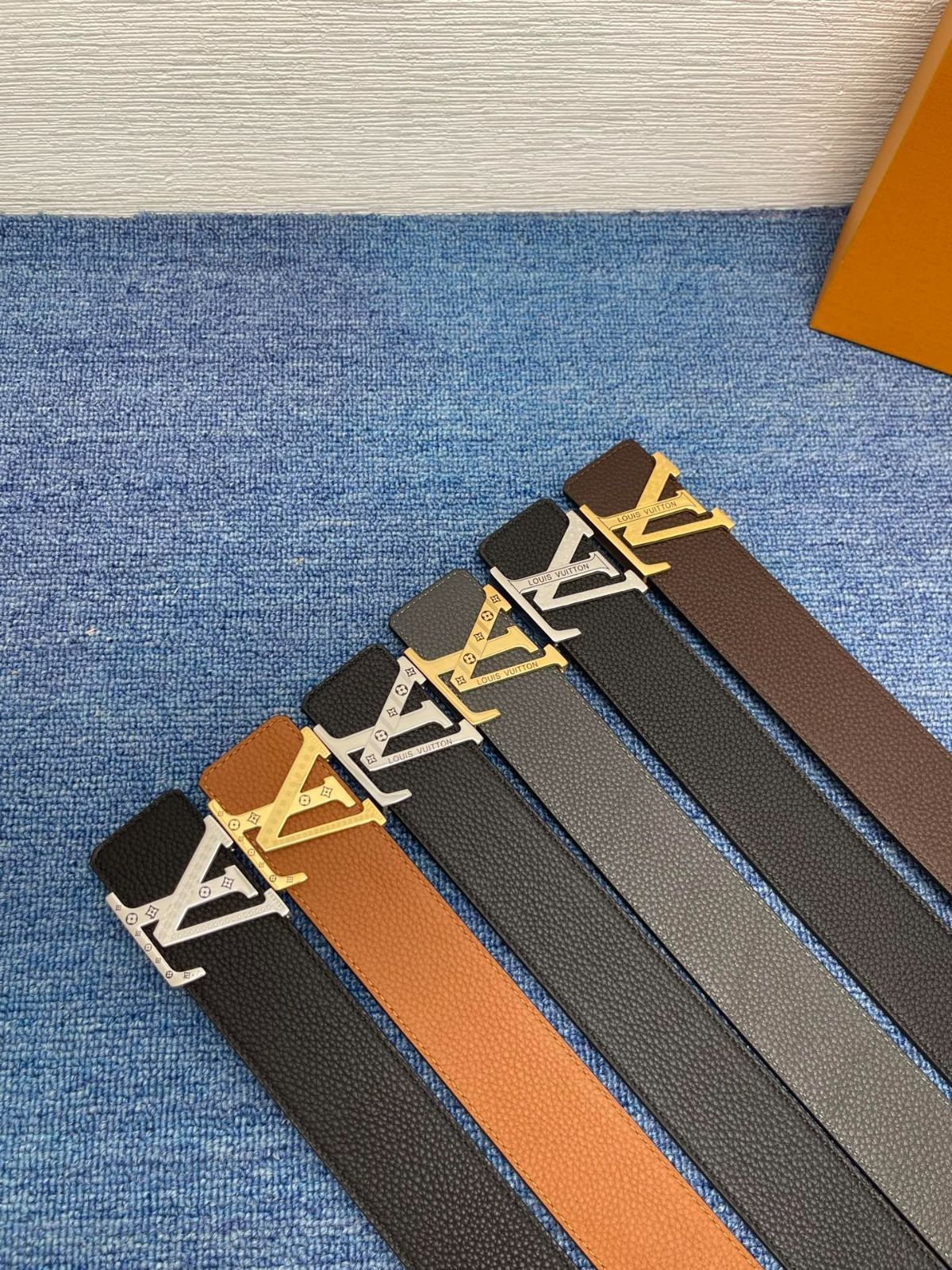 【今日特価】LV Monogram 4.0cm バックル付きベルト-2