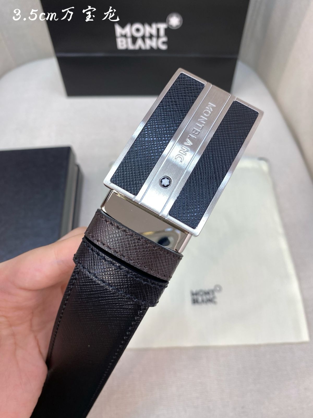 【今日特価】Montblanc ビジネス & レジャー バックル付きベルト-2 【今日特価】Montblanc ビジネス & レジャー バックル付きベルト-2