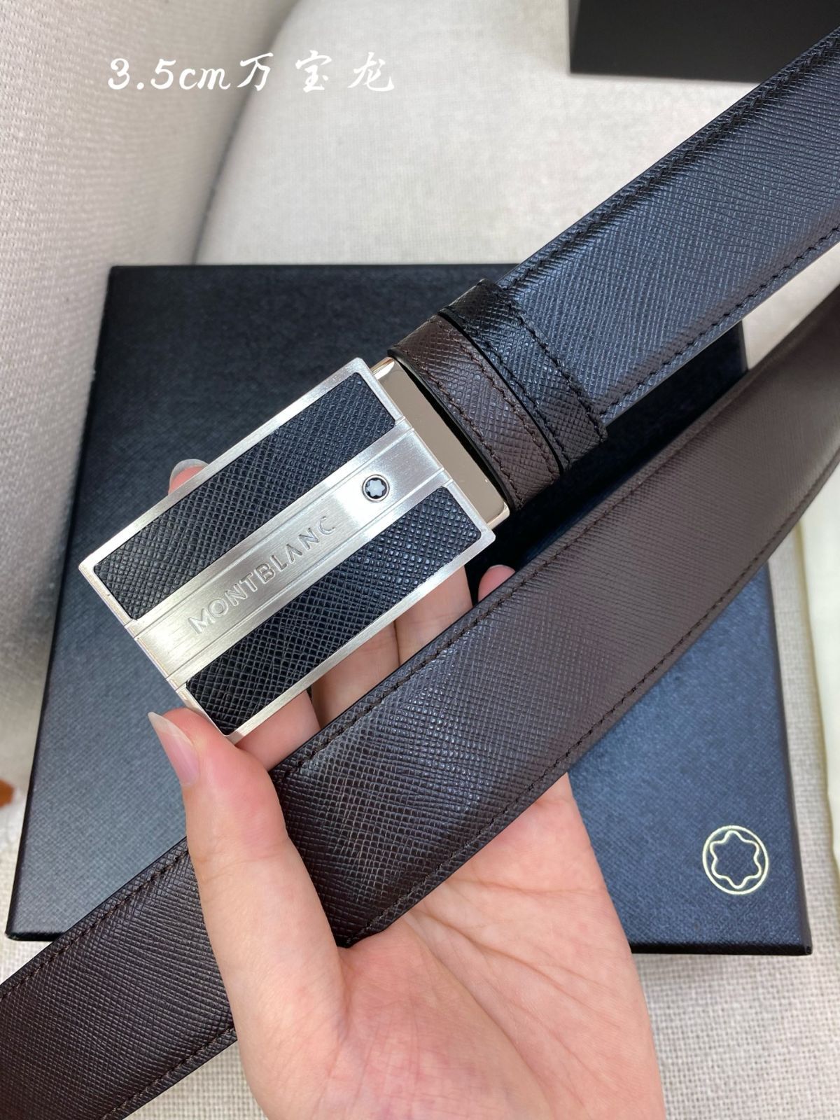 【今日特価】Montblanc ビジネス & レジャー バックル付きベルト-2 【今日特価】Montblanc ビジネス & レジャー バックル付きベルト-2