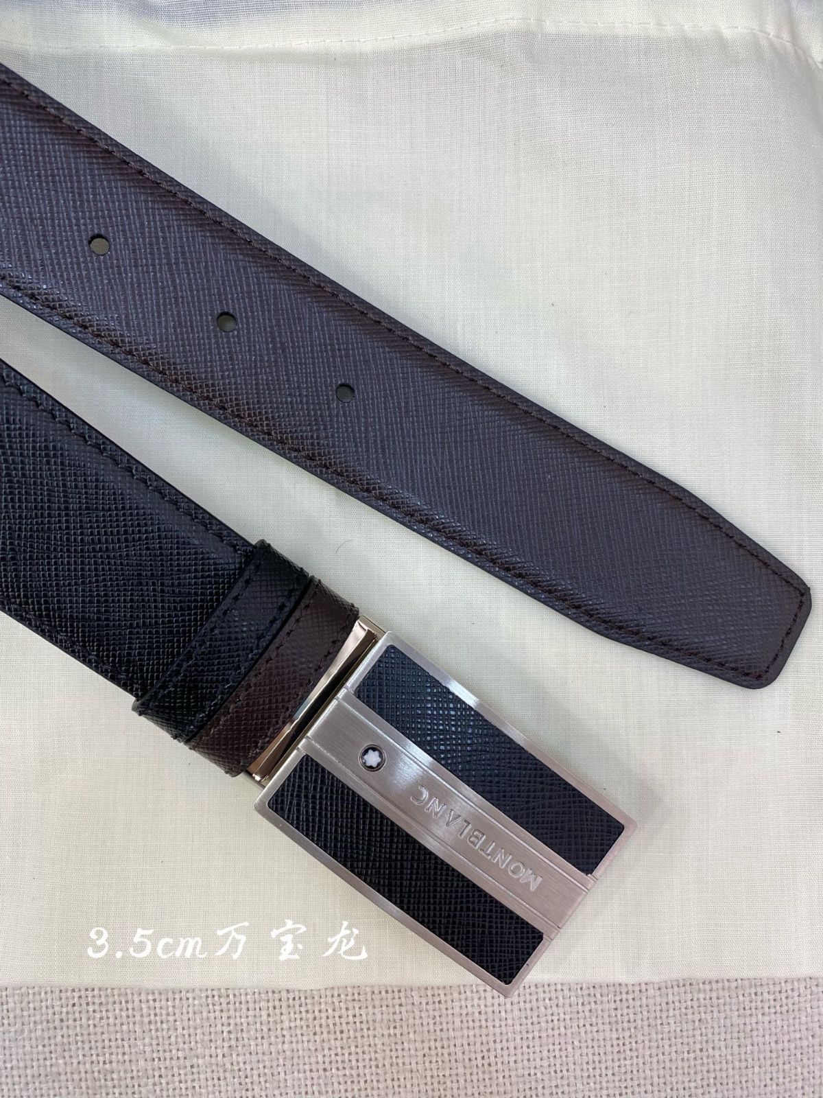 【今日特価】Montblanc ビジネス & レジャー バックル付きベルト-2 【今日特価】Montblanc ビジネス & レジャー バックル付きベルト-2