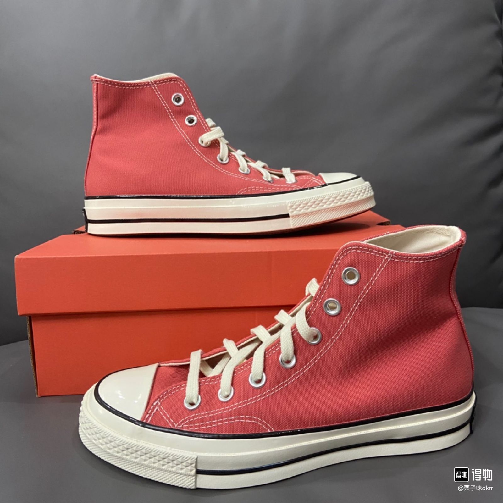 【今日特価】Converse Chuck Taylor All Star 1970s ハイカット カンバスシューズ(奇幻レッド)!送料無料!在庫限定のお得な価格です!-MM輸入