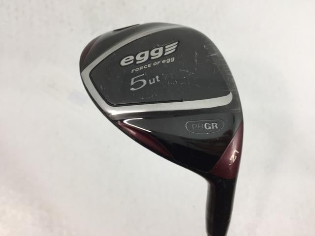 返品OK 【中古ゴルフクラブ】プロギア NEW egg (赤エッグ) ユーティリティ 2017 オリジナルカーボン U5