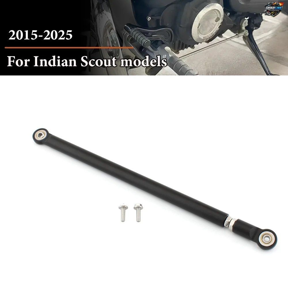 調整可能なオートバイ用シフトロッドリンケージタイロッドエンド、インディアンスカウトモデル2015-2025、スカウトシックスティ用