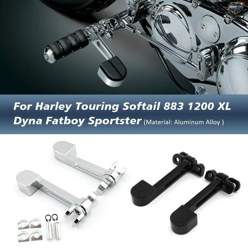 ツーリング用モーターサイクルフットレストペグフットレストエクステンションマウント（ソフテイル883、1200、XL、ダイナ、ファットボーイ