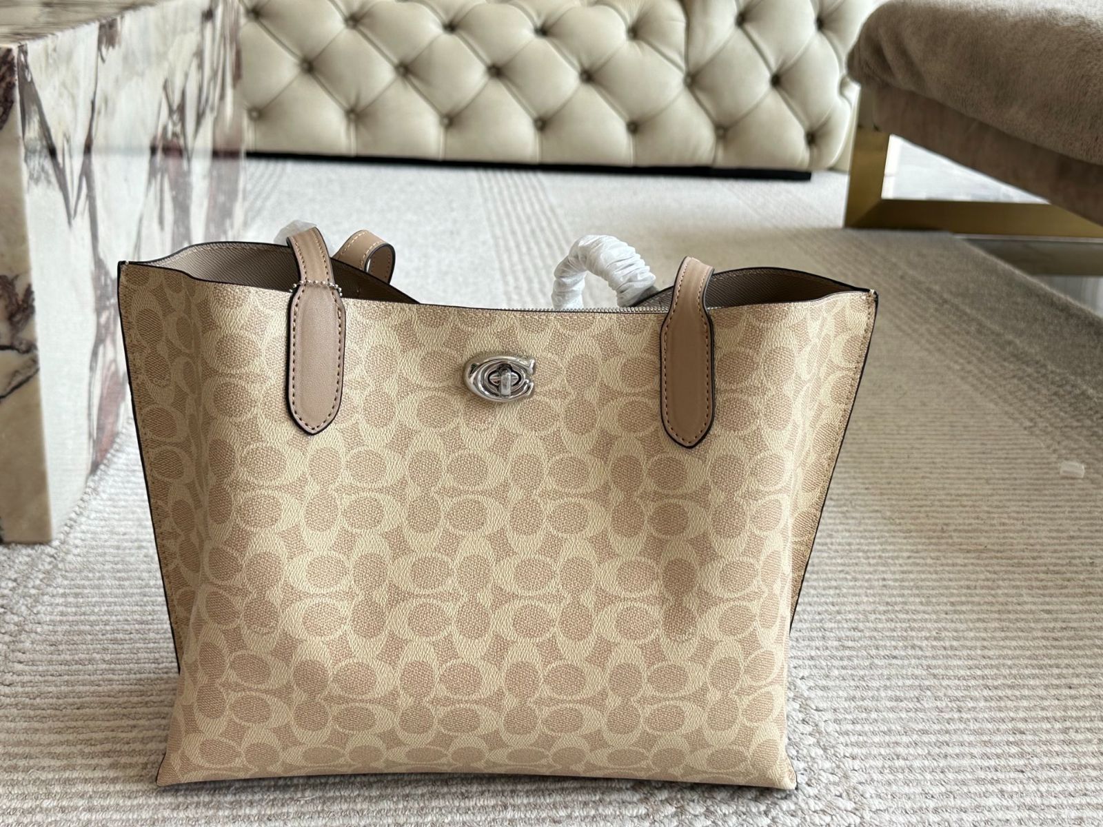 【今日特価】Coach's Classic Logo Tote Bag クーチ クラシックロゴ トートバッグ