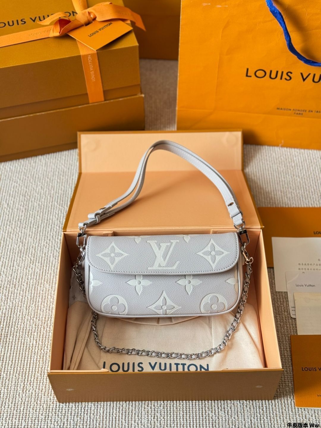 【今日特価】LV Ivy WOC アイビー ウォレットオンチェーン - ミルキーピンク サマーデザイン