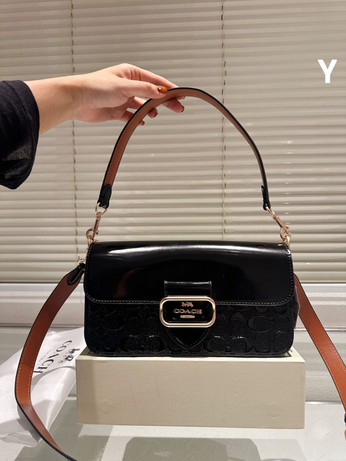 【今日特価】Coach New Morgan Square Bag / コーチ 新品 モーガン スクエアバッグ
