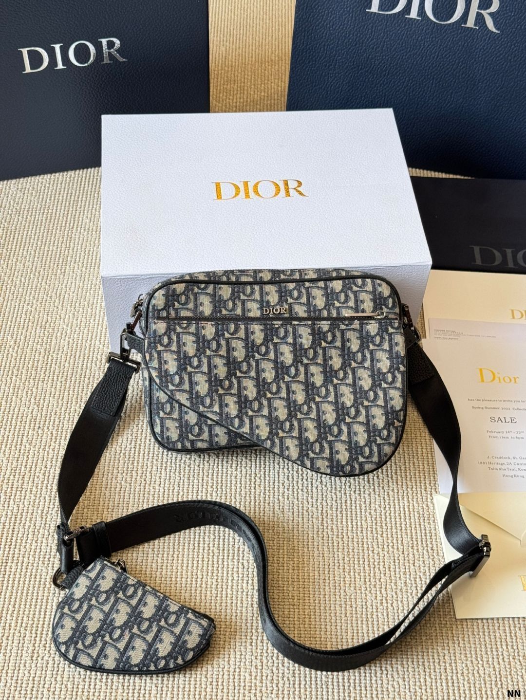 【今日特価】Dior サドル 3 ピース ハンドバッグ 送料無料 限定価格