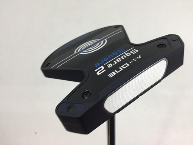 返品OK 【中古ゴルフクラブ】【超美品】オデッセイ Ai-ONE SQUARE 2 SQUARE (スクエア2スクエア) MAX STRIPE パター 2025 STROKE LAB(ストローク ラボ) 90 シャフト パター