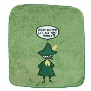 【新品・5営業日で発送】丸眞 MOOMIN ムーミン ムスッとモード ミニ／フェイスタオル (1405051500)【入数:10】