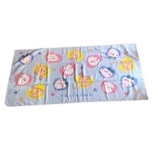 【新品・5営業日で発送】丸眞 ころころキュートフェイス ボタン付き大判バスタオル ラップタオル 着るタオル マキタオル (1755003700)【入数:5】