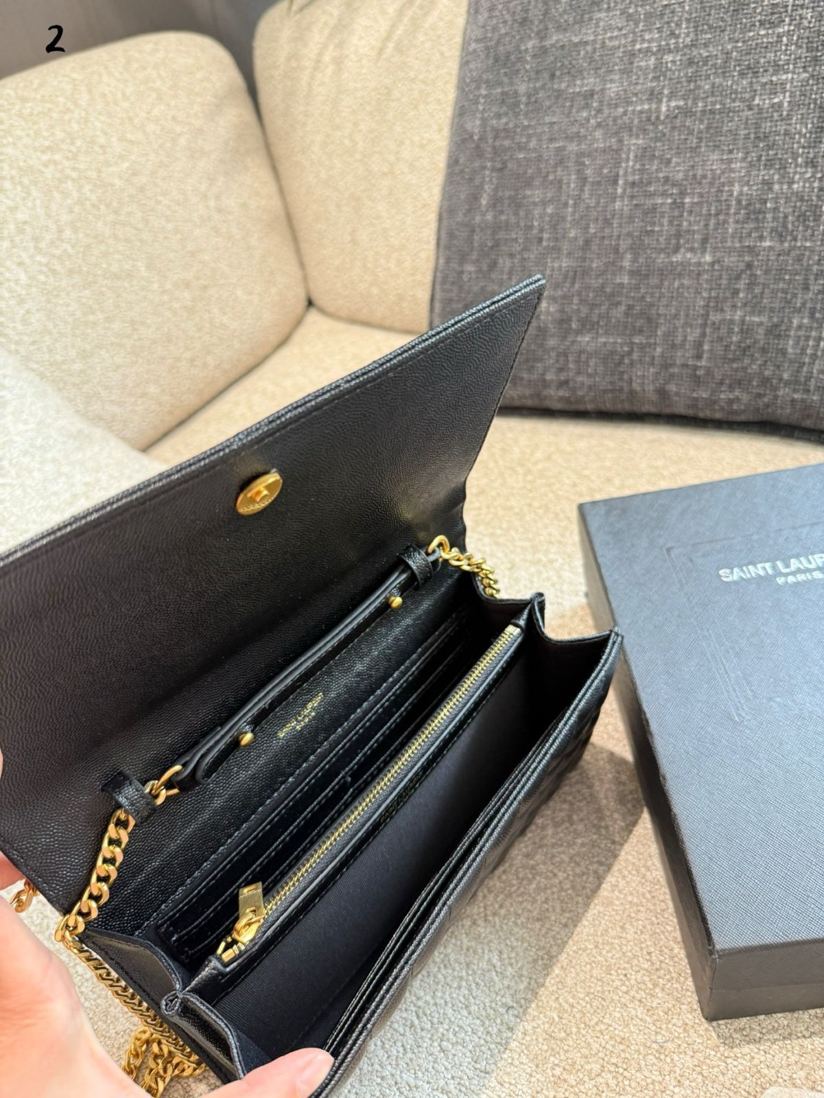 YSL プリンスウェンと同じモデルの Woc チェーンバッグ YSL プリンスウェンと同じモデルの Woc チェーンバッグ