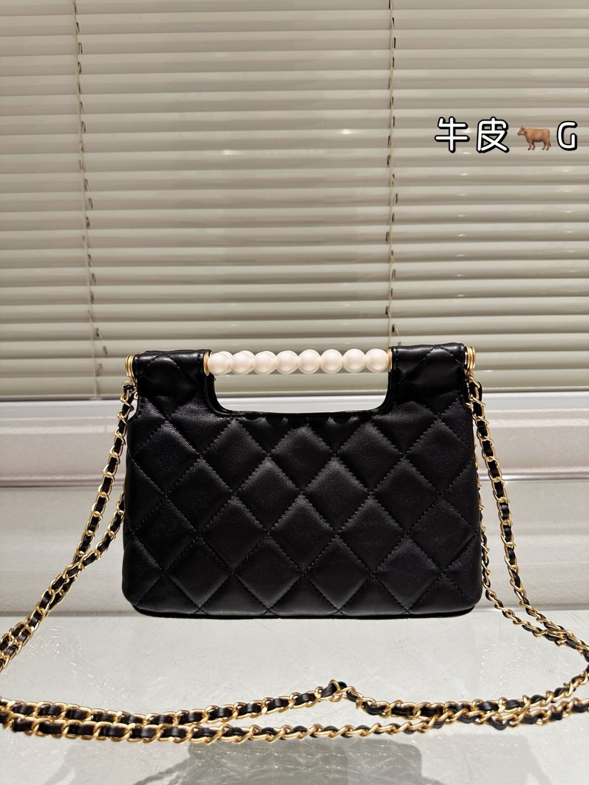 【今日特価】Chanel New Pearl Clutch Evening Bag（シャネル ニュー パール クラッチ イブニングバッグ）