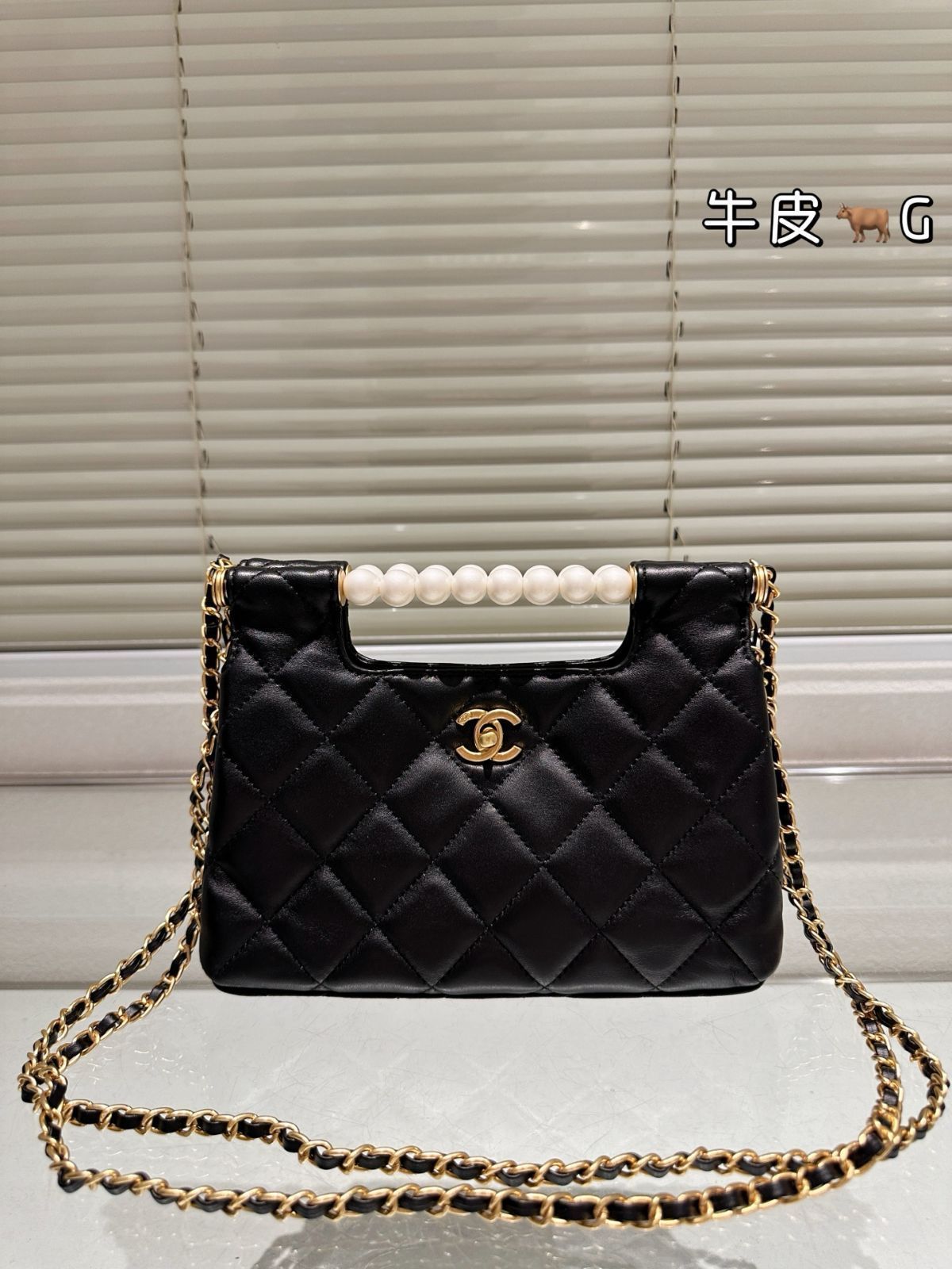 【今日特価】Chanel New Pearl Clutch Evening Bag（シャネル ニュー パール クラッチ イブニングバッグ）