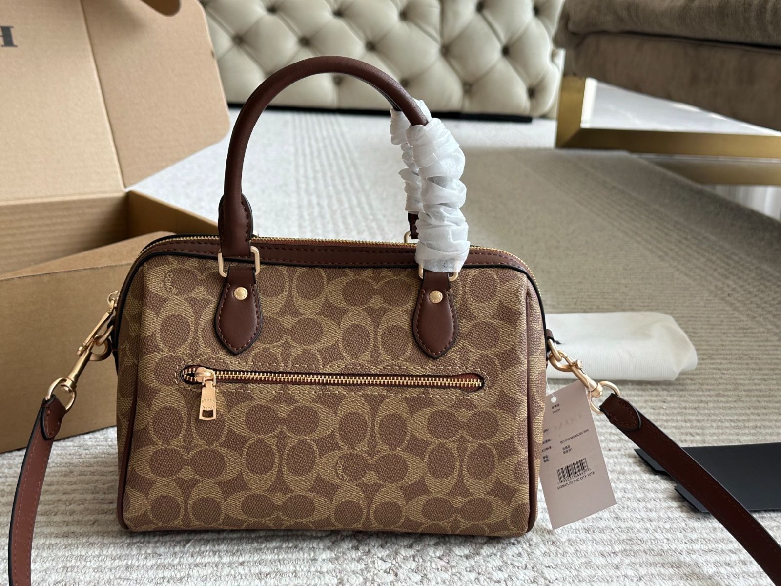 【今日特価】COACH Pillow Bag / Boston Bag(クーチ ピローバッグ / ボストンバッグ) 【今日特価】COACH Pillow Bag / Boston Bag(クーチ ピローバッグ / ボストンバッグ)