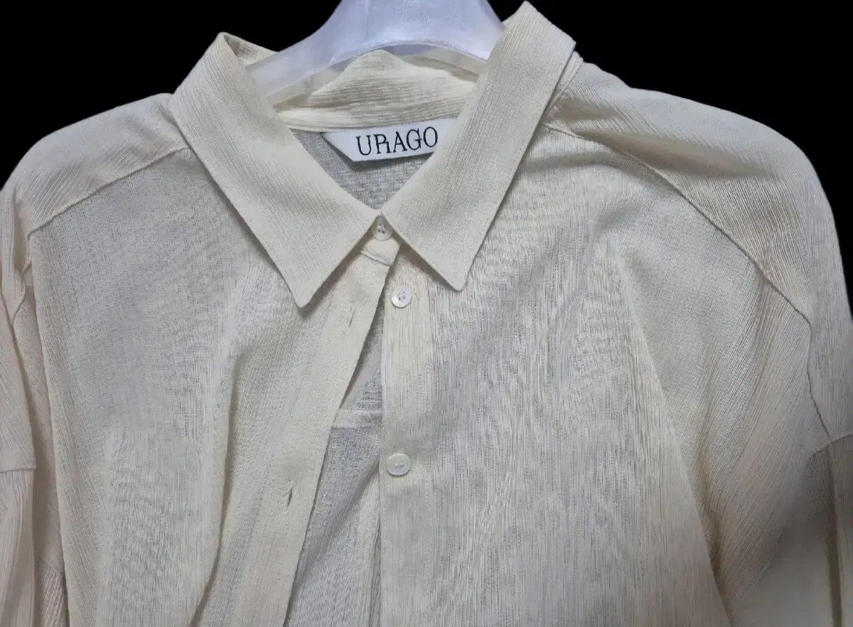 URAGO ウラゴ シャーリングシャツ ライトベージュ