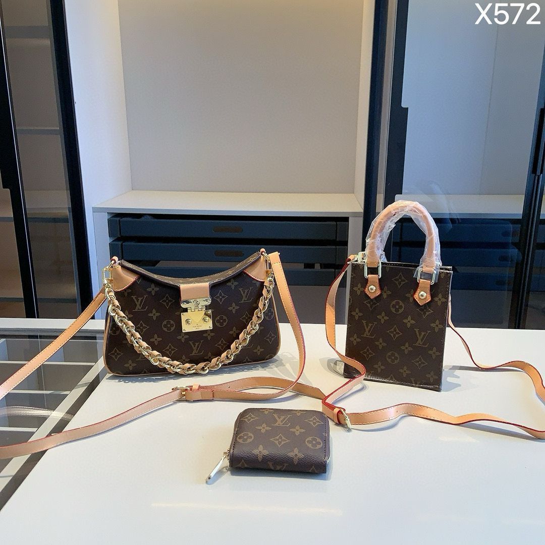 [本日特価] 全新シリーズセット X572 - LV クロワッサンバッグ + LV ミニ楽譜バッグ + LV 財布 本日限定特別割引！[本日特価|新品未使用品]
