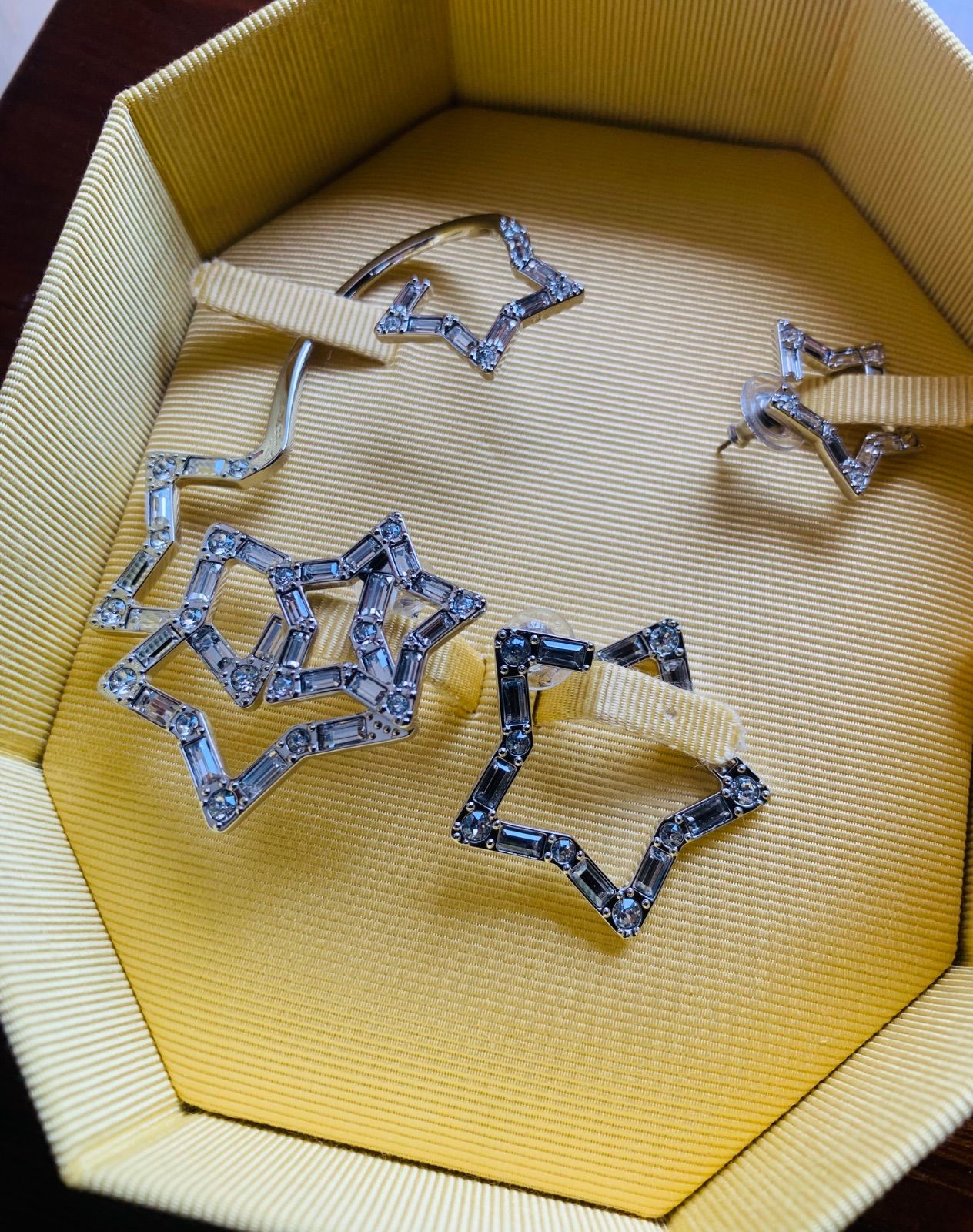新品 スワロフスキー SWAROVSKI Stella イヤーカフ 3点セット 新品 スワロフスキー SWAROVSKI Stella イヤーカフ 3点セット