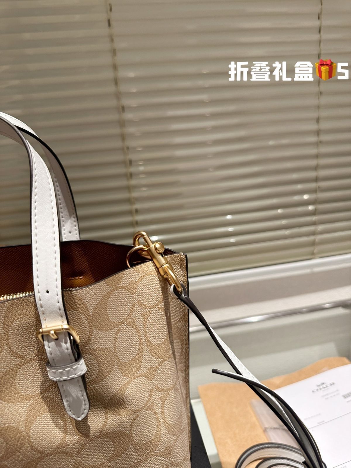 【今日特価】COACH Mollie 25 トートバッグ スーパーポピュラーショッピングバッグ
