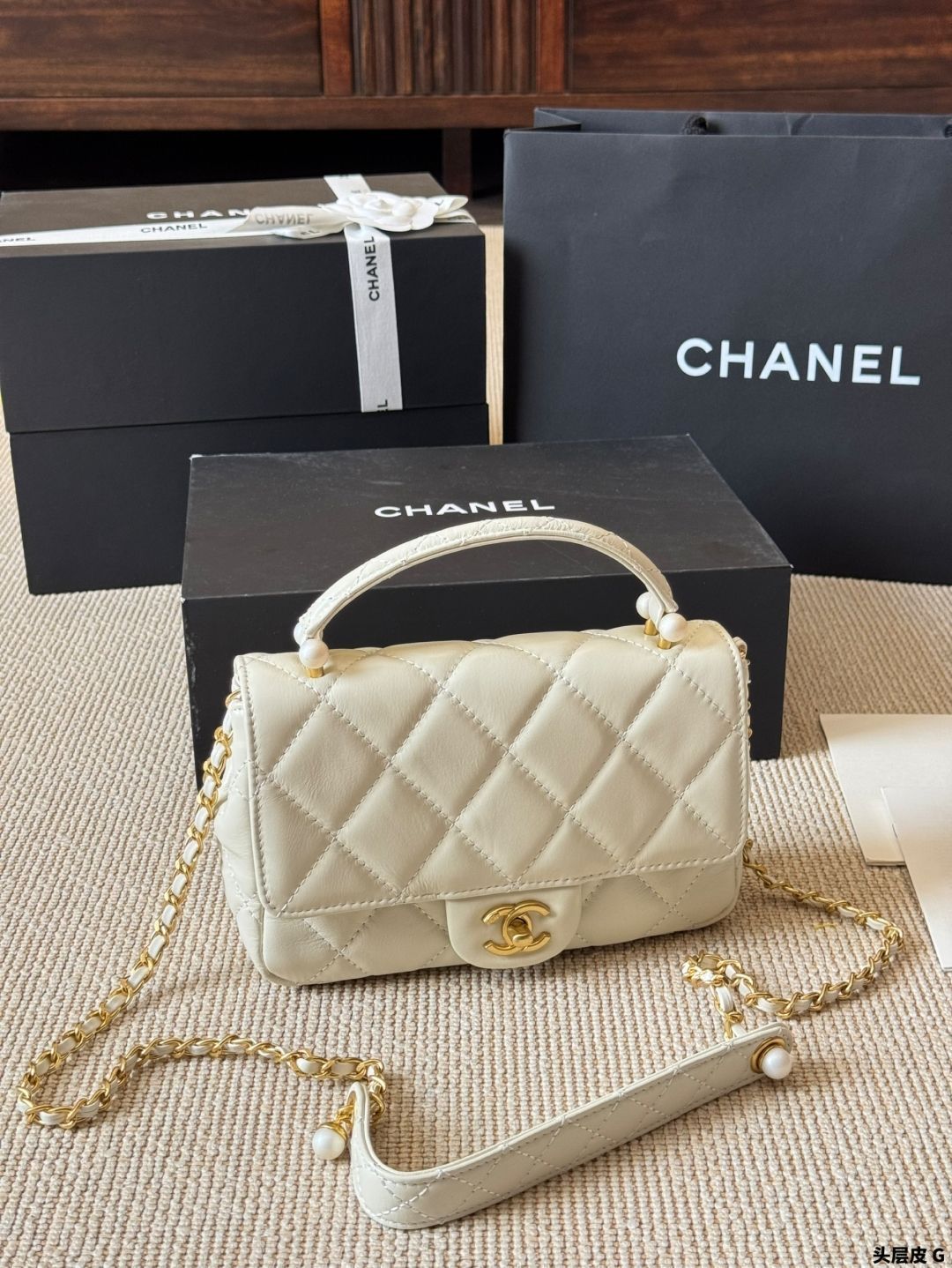 【今日特価】Vintage Chanel CF Tote ヴィンテージシャネル CF トートバッグ 【今日特価】Vintage Chanel CF Tote ヴィンテージシャネル CF トートバッグ