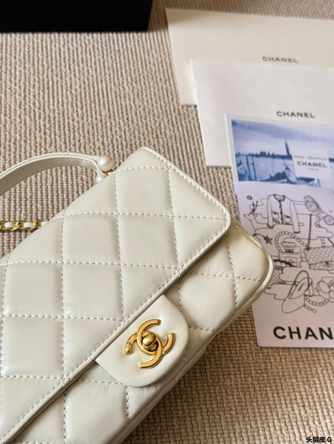 【今日特価】Vintage Chanel CF Tote ヴィンテージシャネル CF トートバッグ 【今日特価】Vintage Chanel CF Tote ヴィンテージシャネル CF トートバッグ