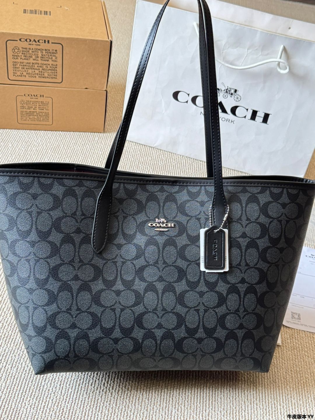 【今日特価】Coach City Tote コーチ シティ トートバッグ
